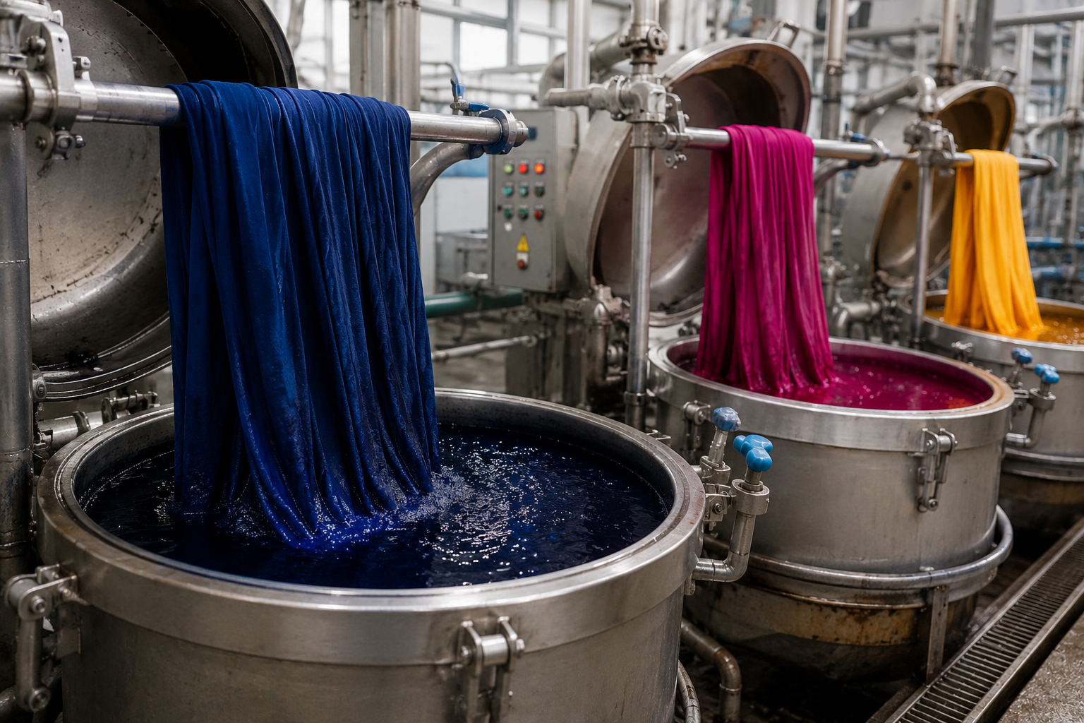 Soft-flow Bio-wash Dyeing